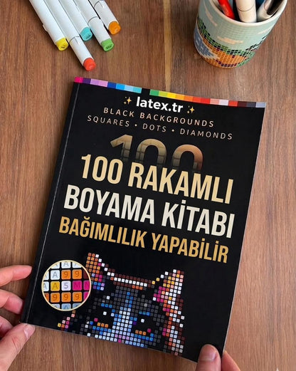 LatexTr™ - Gizemli Nokta Boyama Kitabı - HEDİYELİ